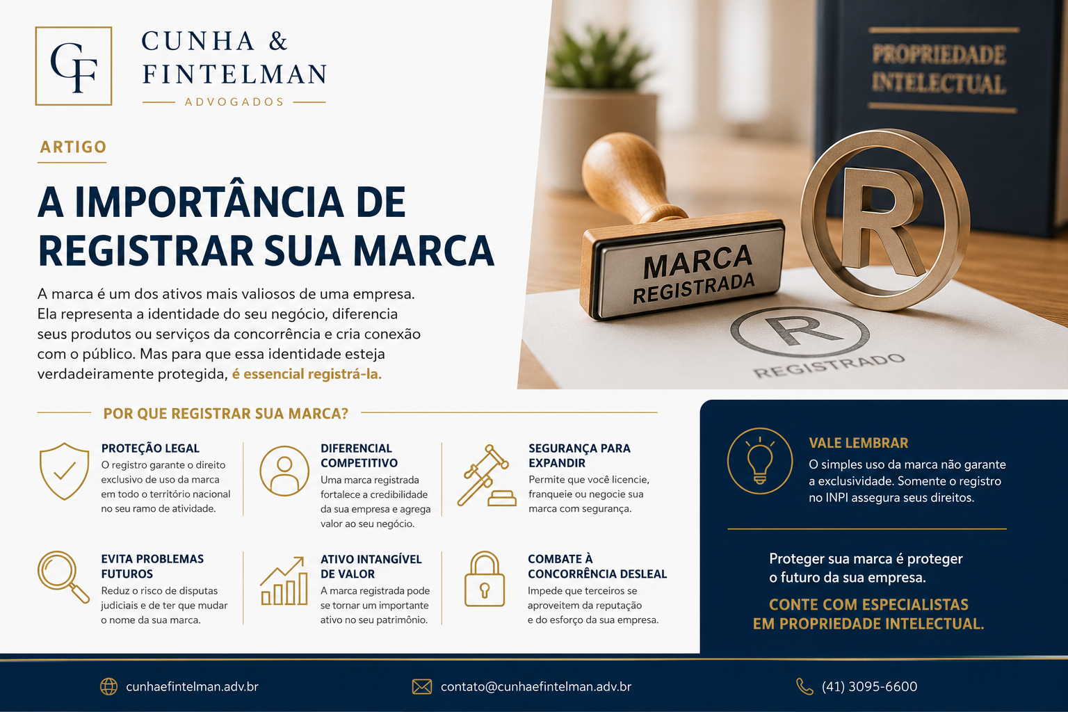A IMPORTANCIA DE REGISTRAR SUA MARCA